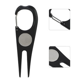Golf Fork Divot Tool Green Fork Golf Equipment Accessories Aluminum Alloy Material Length Approx. 3.9 inches (10 cm) Gift