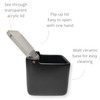 KOOK TIME Salt Jar with Lid, Salt Container for Kitchen,