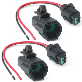 Mhrxusd 27722-3VA0A Ambient Temperature Sensor with Pigtail Harness Replacement for Nissan Altima Maxima Murano Pathfinder GT-R 350Z for Infiniti QX50, 2Pack