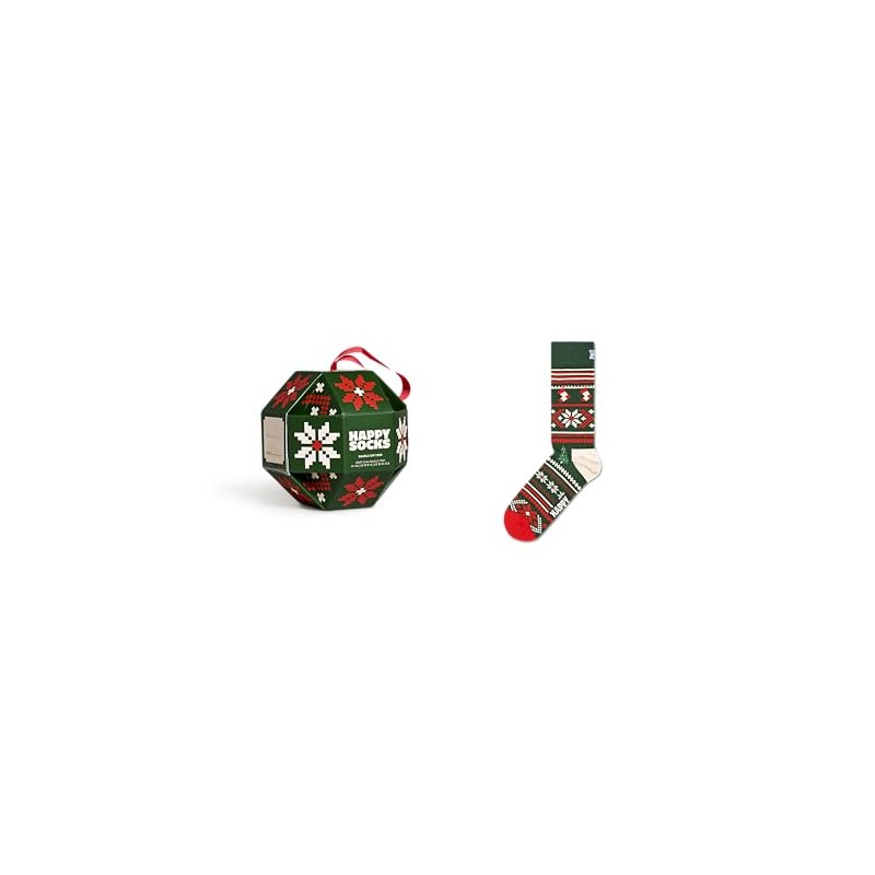 Happy Socks Christmas Socks - Holiday Cotton Socks in Fun