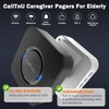 CallToU Caregiver Pager Wireless Call Bell Alert Button for Seniors/Elderly/Patients