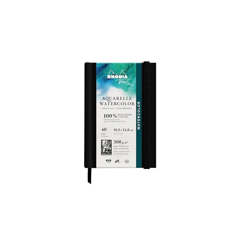 Rodia Touch Cf116139 Sketchbook, Drawing Paper, Water Color Book, A6