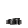 Boss Men's Carmello Belt made of Vegetable-tanned Leather with Metal