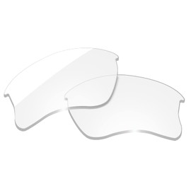 OOWLIT Replacement Sunglass Lenses for Oakley Flak Jacket XLJ OO9009 HD Clear Non-Polarized