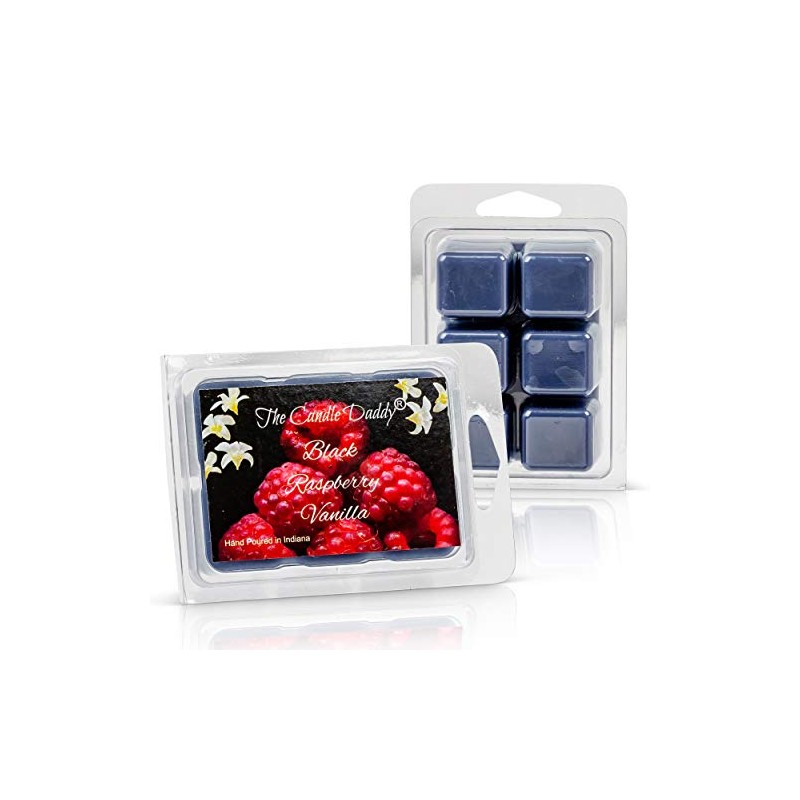 Black Raspberry Vanilla Scented Melt- Maximum Scent Wax Cubes/Melts- 1
