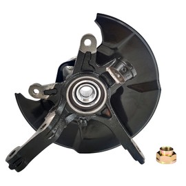 LK097 Front Left Steering Knuckle Wheel Hub Assembly Compatible with 2012-2016 Honda Civic 1.8L Replace 51216-TR3-Y00 51216-TR0-A00 Driver Side