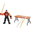 Mattel WWE Roman Reigns Action Figure Bend 'N Bash, Stretching