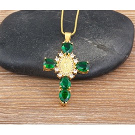 EGO VINA White Zircon Moonstone Gothic Choker Necklace, 16 inches, Zinc, Unisex, Adult Women