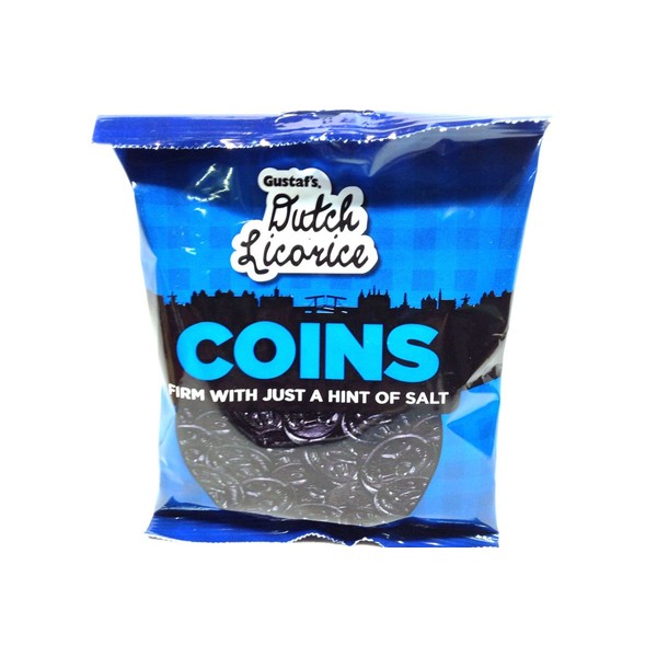 Dutch Licorice Coins - 5.2oz (Pack of 3)