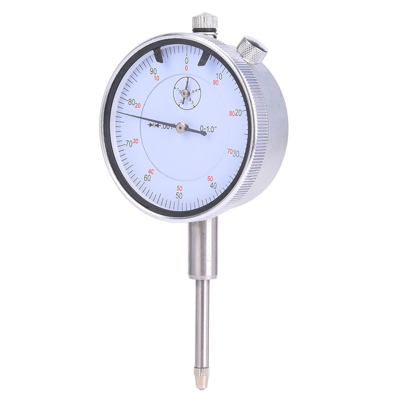 1in High Precision Dial Indicator 0.001in Resolution Dial Indicator Gauge