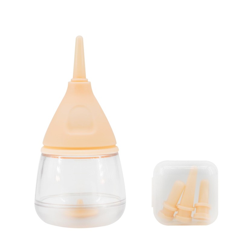 Pet Feeding Bottle for Puppies and Kittens,40ml Yellow