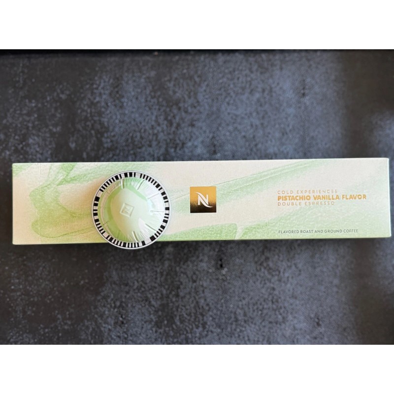Nespresso Vertuo PISTACHIO VANILLA OVER ICE Limited Edition 1 sleeve