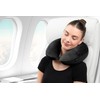 Brookstone Microbead Travel Head and Neck Pillow Lightweight and Plush