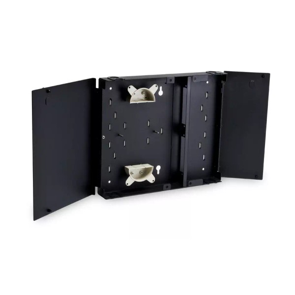 Telecom Specialties Dual Door Wall Mount Box Fiber Optic Patch