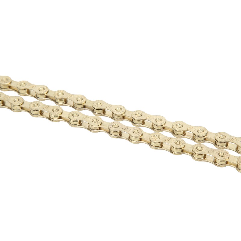 Bike Chain 116 Links 10 Speed Electroplating Rust Protection Mountain