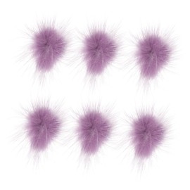 Beavorty 6pcs Pompom Nail Decors Magnetic Nail Art Supplies for Women