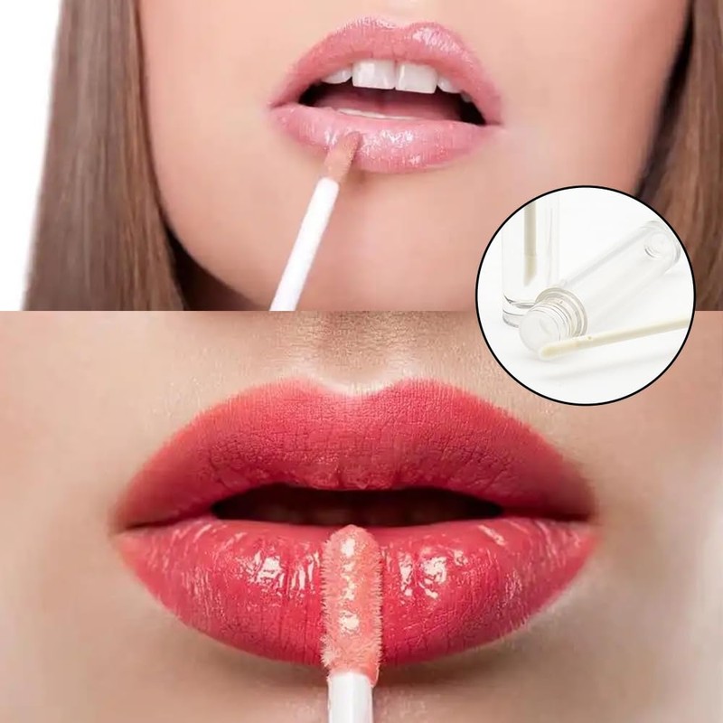 TSUOUKL Pack of 5 10 ml Empty Lip Gloss Tubes,