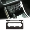 Carbon Fiber Style ABS Plastic Center Console Air Conditioning Panel