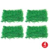 Packaged Tissue Grass Mats Party Decoration Pack of 4