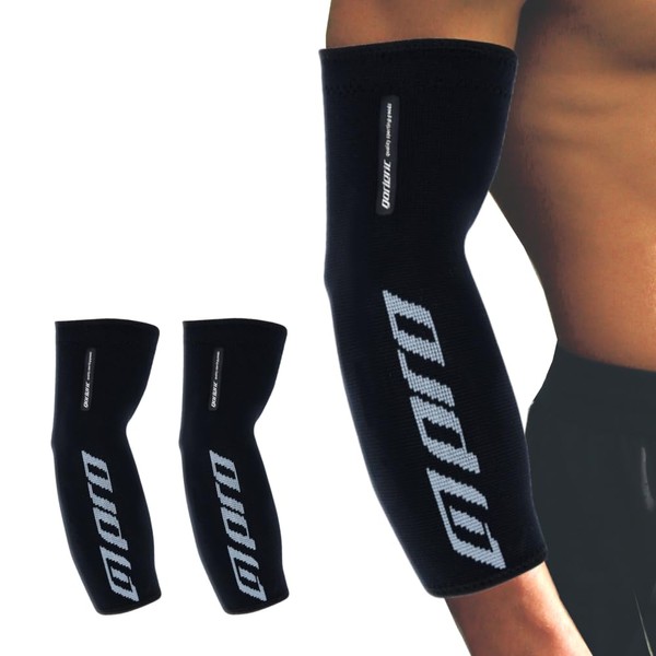Gorletic Elbow Compression Sleeves (Pair) - Elbow Support - Non-Slip