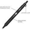 Zebra Pen X-701 Tactical Ballpoint Pen and Refills, 0.7mm Fine