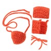 Ipetboom Nose Warmer Handmade Wool Mask Antifreeze Nasal Protection for