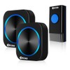 Wireless Doorbell, EECOO Wireless Bell Waterproof Set, Wireless Doorbell, 58