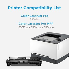 218X W2180X Toner Cartridges 4 Pack for Color LaserJet Pro