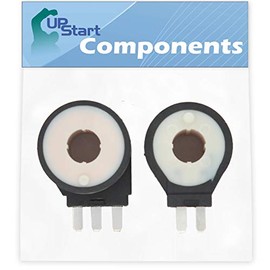 279834 Gas Dryer Coil Kit Replacement for Whirlpool GGW9250PW2 Dryer - Compatible with 279834 Dryer Gas Valve Ignition Solenoid Coil Kit - UpStart Components Brand