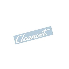 Cleanest Script 23" Windshield Window Banner Vinyl Decal Sunshade JDM Graphic Sticker