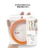 Nihon Kasen (Color Wire) Jiyuu Jizai Metallic Orange [Aluminum Wire/Vinyl