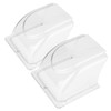 DOITOOL 2pcs Outdoor Doorbell Rain Cover Access Control Machine Cover