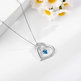 DAYLINLOVE Graduation Necklace S925 Sterling Silver Class of 2025 Bachelor Cap Necklaces Class of 2026 Heart Pendant College High School Graduation Jewellery Gifts for Women, One size, Sterling Silver