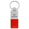 Ford Mustang 45th Ann. Red Leather Car Fob Key Chain