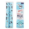 Fdit 3-Coloured Cartoon Milk Carton Stationery Bag, Waterproof PU, Large