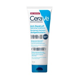CeraVe Anti Dandruff Hydrating Conditioner, Leaves Hair Soft, Nourished & Hydrated, Relieves Itching and Flakes, pH Balanced & Sulfate-Free, Suitable For All Hair Types, Even Colour-Treated. 266mL