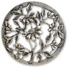 Craftprokits Pewter Lid - Flowers