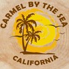 CafePress California Carmel by The Se Rustic Wood Ornament, 3"x3.25"
