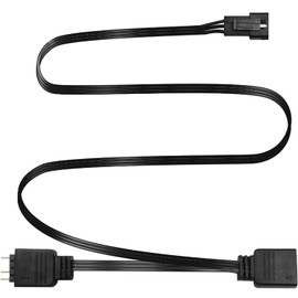 LUORNG Adapter Cable for 5V 3-pin Aura 20Inch MSI Mystic Light Gigabyte RGB Fusion Connect to Any 3-Pin SM Connector (+5V,Data,GND) ARGB Lightings for LED Strips, Splitter Cable