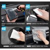 Wzenclave 2 PCS Car Interior Scrubbing Sponges Brush Cloth Cleaning