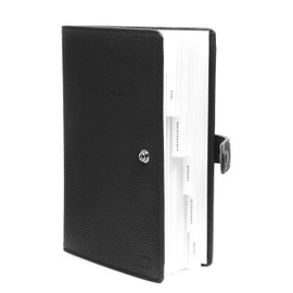 GUWQ Vehicle Maintenance & Fuel Log Book - Automotive and Car Care Record Journal - Faux Leather Notebook for Gas Receipt, Expenses, Mileage, Automobile Service History - Budget Tracker for Car Owners