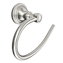 WZKALY Towel Ring, Stainless Steel Hand Towel Holder for Bathroom Wall Mount, Heavy Duty Towel Hanger for Kitchen, Bath, RV (Brushed Nickel)