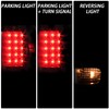 KAKABAS Smoked Black LED Tail Light Compatible with Dodge RAM