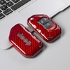 Genuine Carbon Fiber Key Fob Cover Case for Jeep Wrangler