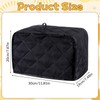 Toaster Cover 2 Slice, Polyester Fabric Quilted 11.81x7.5x7.9in Universal Size