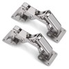 2 Pack 170° Door Hinge, Full Overlay Concealed for Corner
