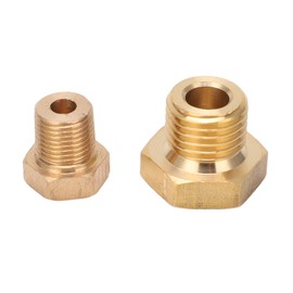 M14x1.5 to 1/8in NPT Oil Pan Plug Adapter Water Temperature Sump Screw Rethread Tool Universal for Car