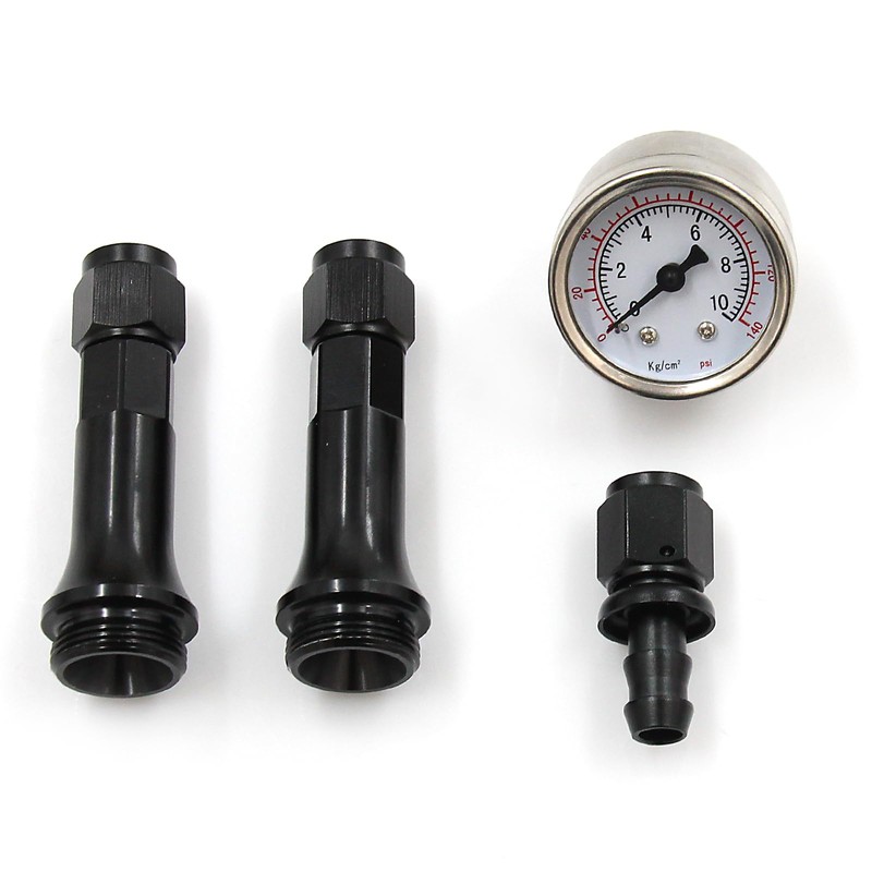 LVOUP 4150 Carburetor Fuel Line Kit AN6 Dual Feed Fuel