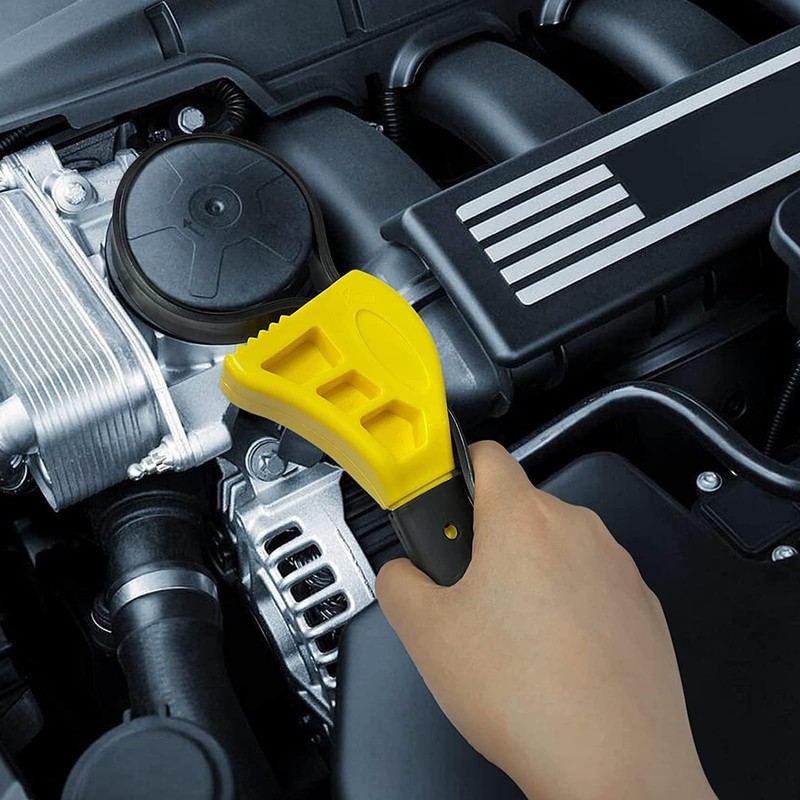 GOIEHIR Pack of 2 Band Wrenches, Rubber Pipe Wrench, Universal