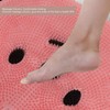 Foot Scrubber Mat Silicone Anti Slip Relieve Fatigue Remove Dead